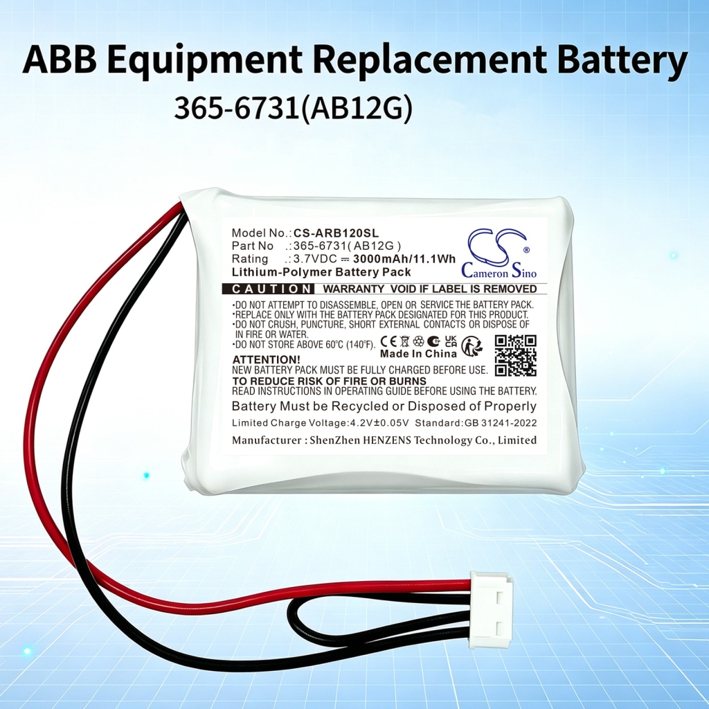 Batterie compatibile con ABB 365-6731( AB12G ) CS-ARB120SL