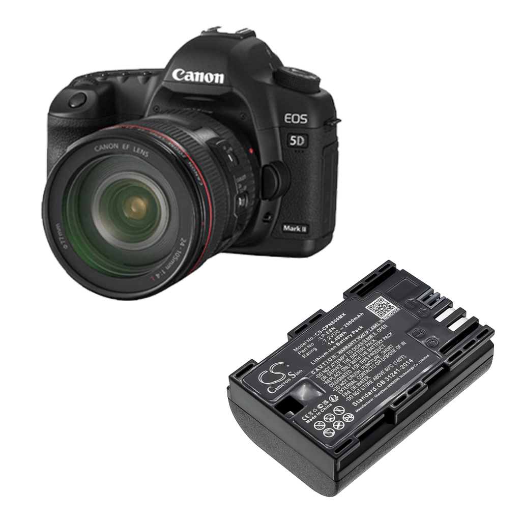 Camera Battery Canon EOS 6D