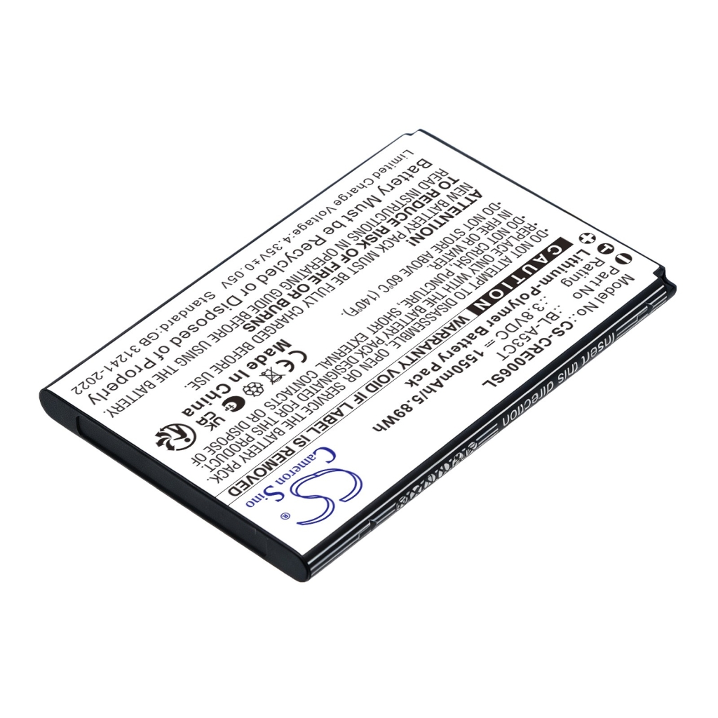 Batterie compatibile con Consumer Cellular Iris Easy Flip CS-CRE006SL