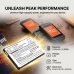 Batterie compatibile con Consumer Cellular Iris Easy Flip CS-CRE006SL