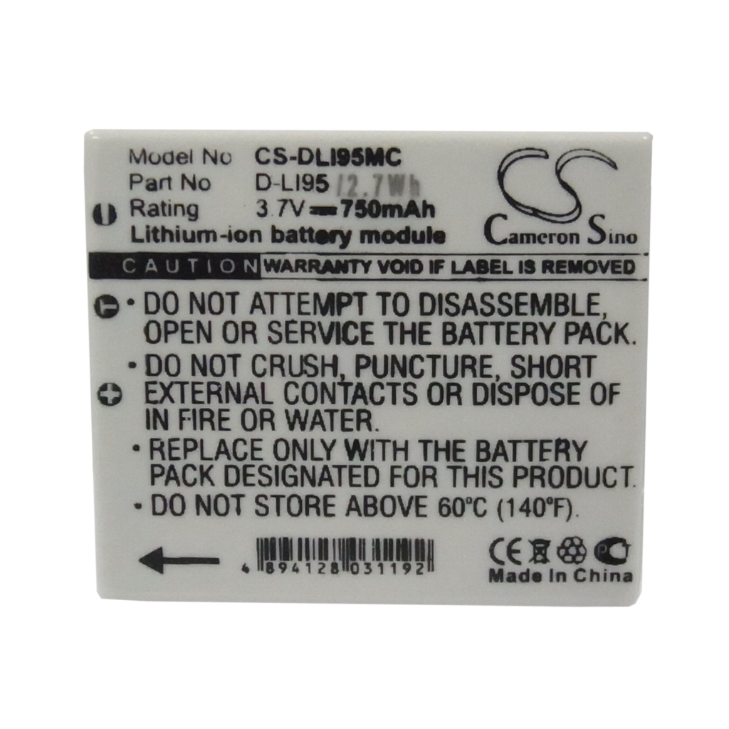 Camera Battery PENTAX Optio E85
