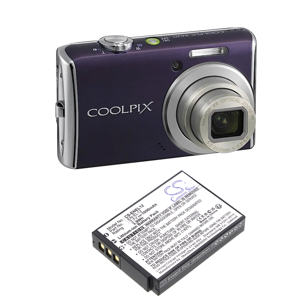 Camera Battery Nikon Coolpix S6150