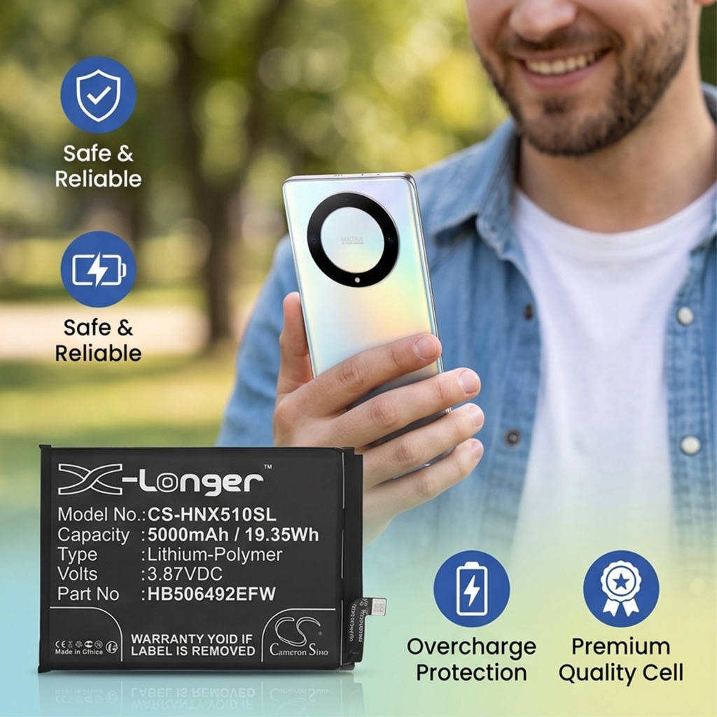 Batterie compatibile con Honor Magic 5 Lite CS-HNX510SL