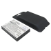 Cameron Sino CS-HT6100XL batteria estesa con cover posteriore nera di ricambio — vista etichetta frontale