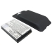 Cameron Sino CS-HT6100XL batteria con cover nera — vista angolata dal lato opposto