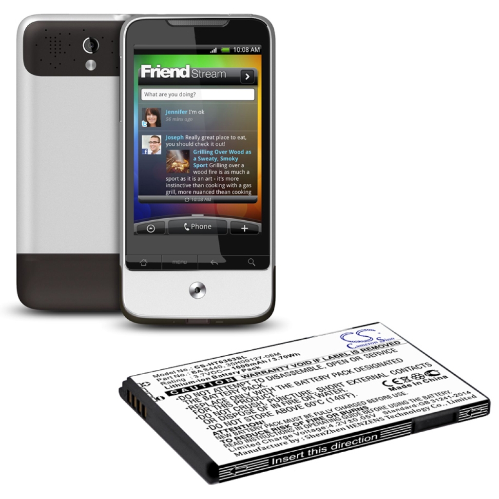 Mobile Phone Battery T-Mobile myTouch 3G Slide