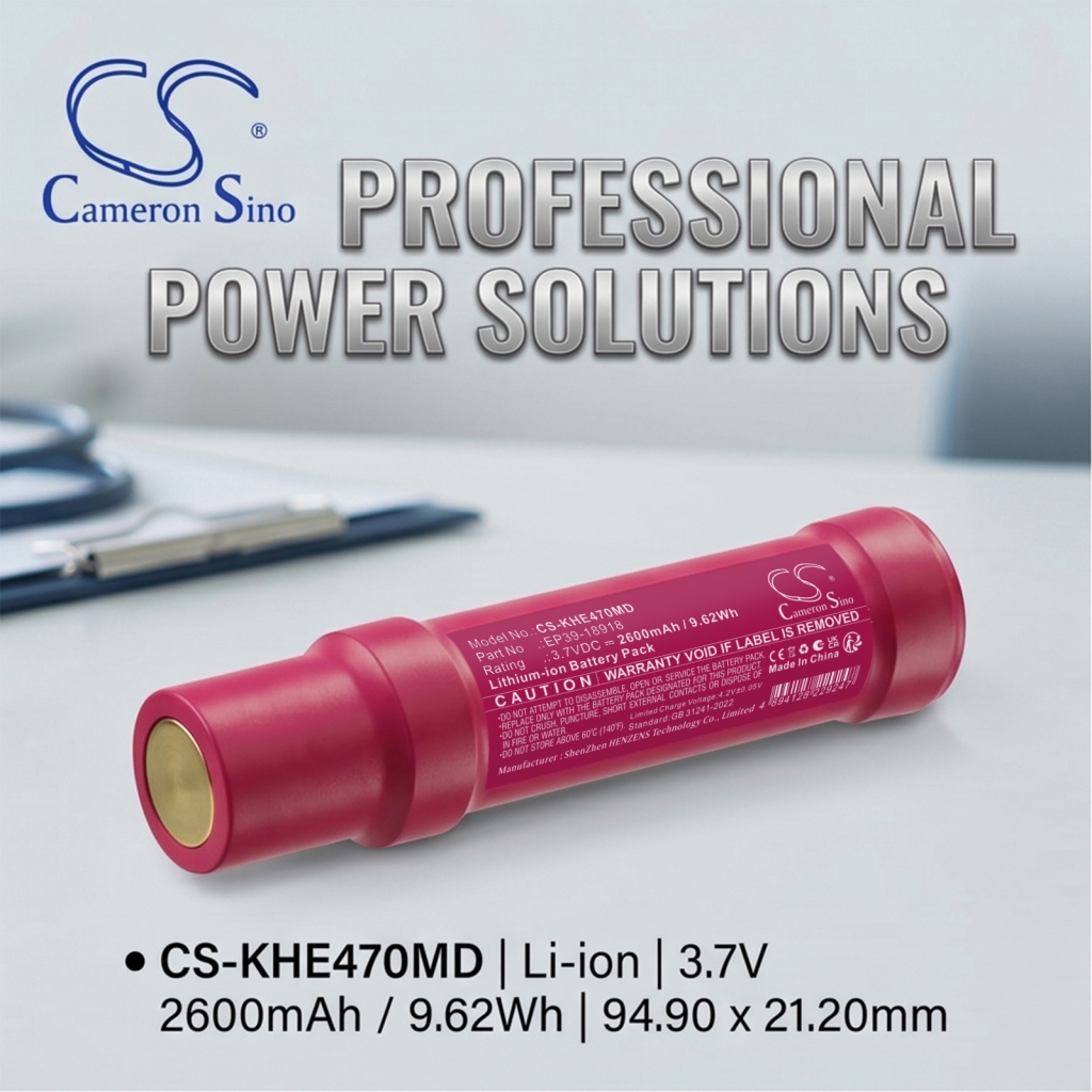 Batterie compatibile con Keeler EE470009 EE470009 CS-KHE470MD
