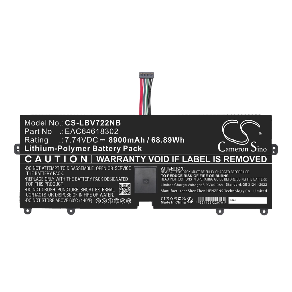 Batteria notebook LG CS-LBV722NB