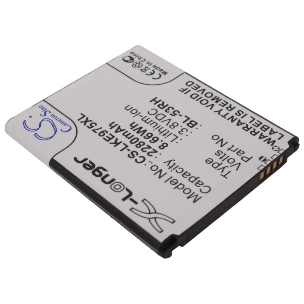 Batterie compatibile con LG E975w E975w CS-LKE975XL