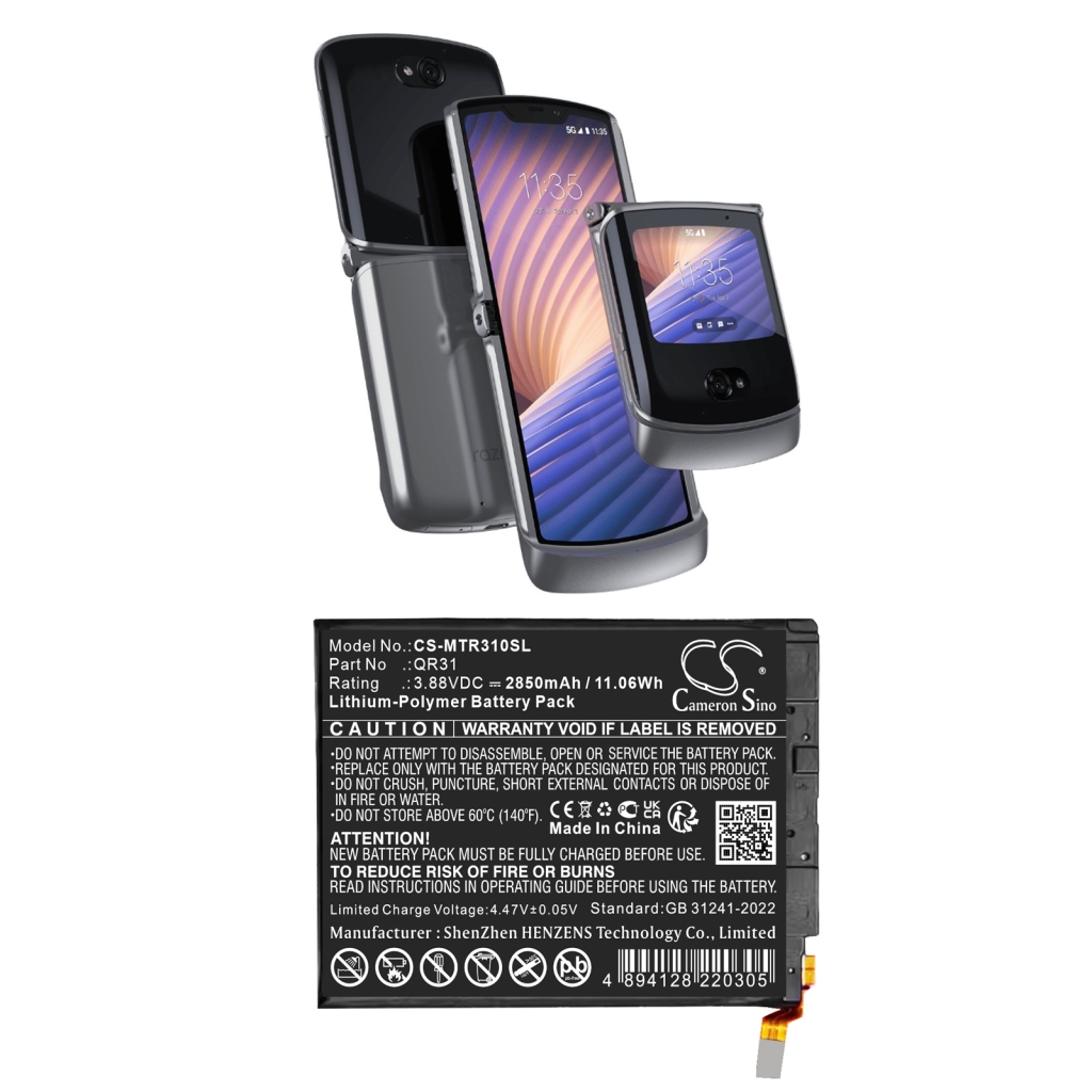 Batteria del telefono cellulare Motorola CS-MTR310SL