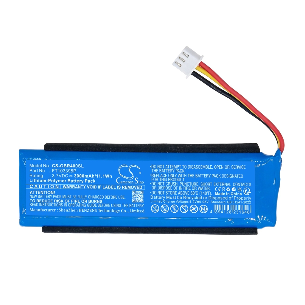 Batterie compatibile con Orbit Reader 40 CS-OBR400SL