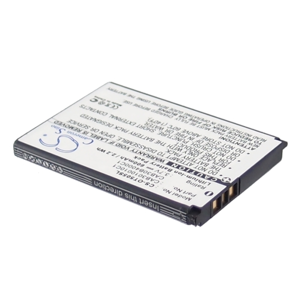 Batteria del telefono cellulare Alcatel One Touch 303A