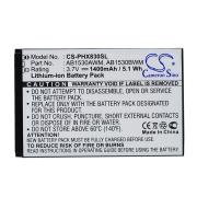 Batteria del telefono cellulare Philips Xenium X620