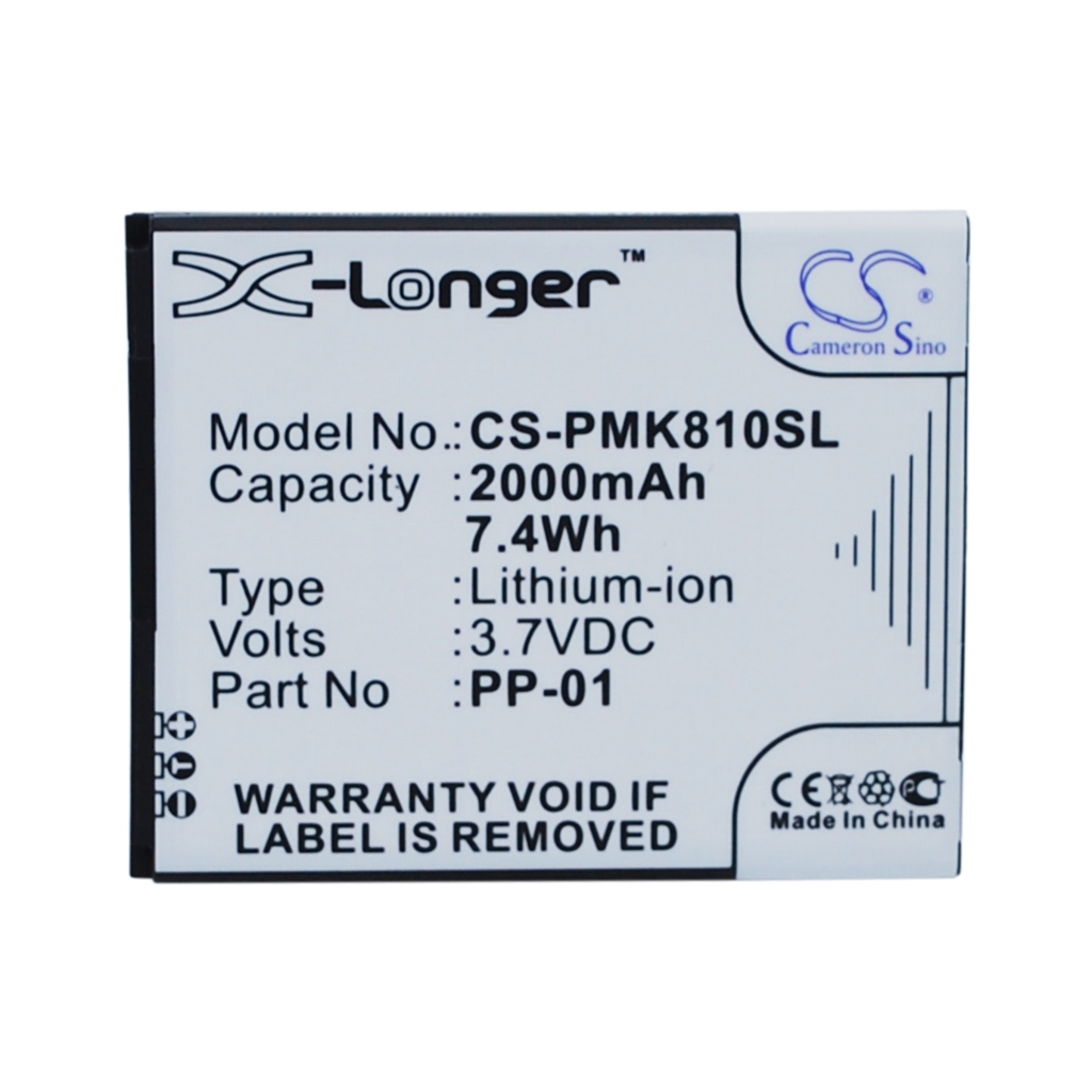 Batterie compatibile con PHICOMM i810t i810t CS-PMK810SL