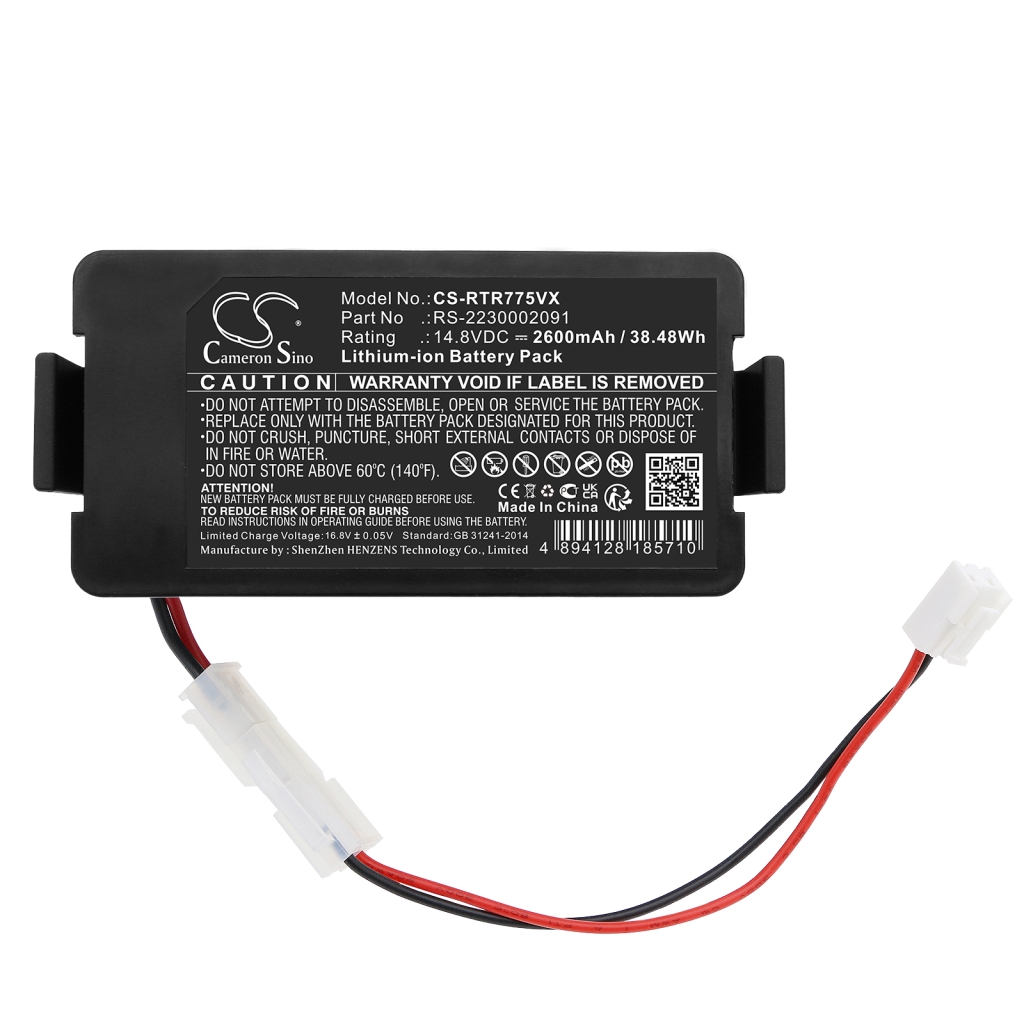 Vacuum Battery Rowenta RR 7755 WH 4Q0
