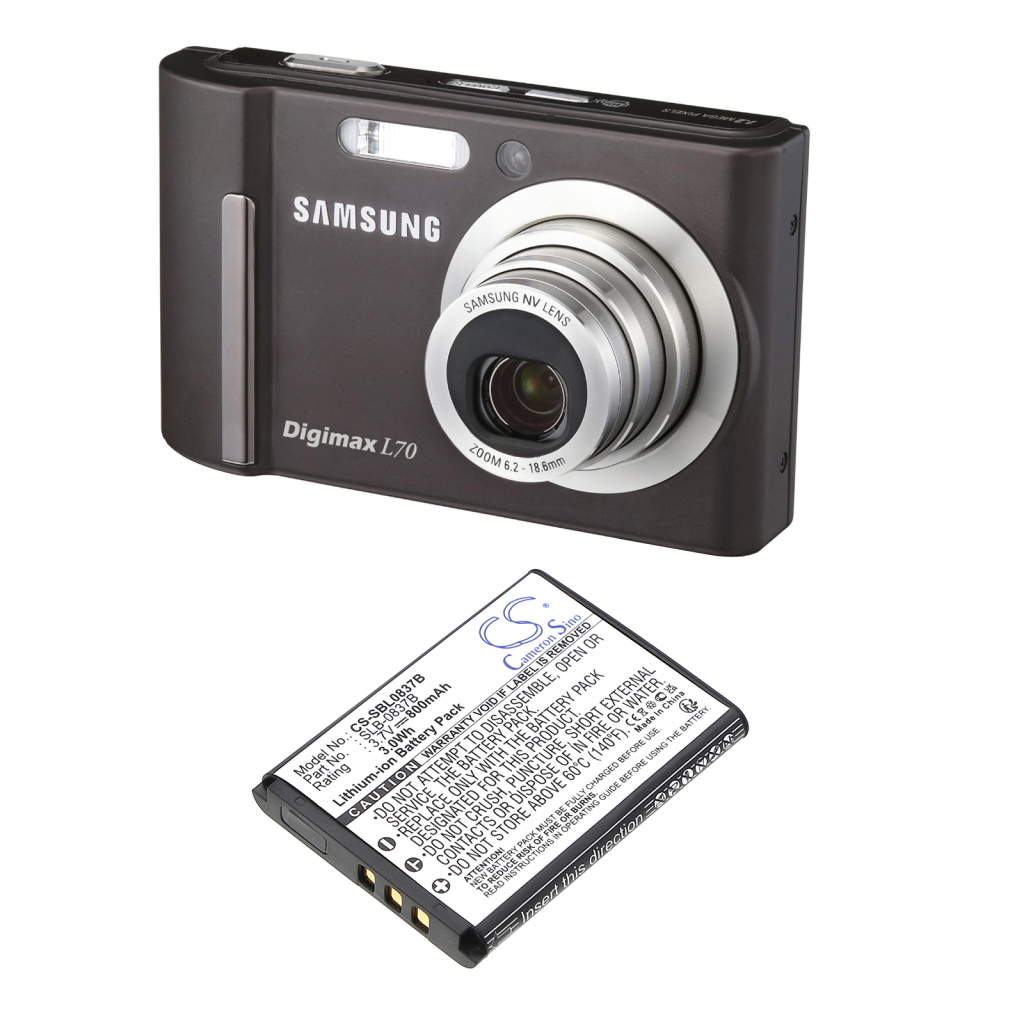 Camera Battery Samsung Digimax L70