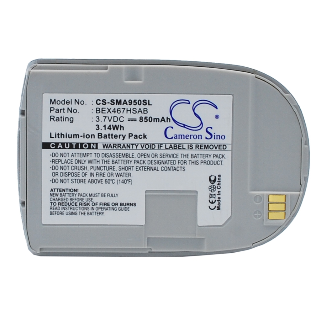 Batterie compatibile con Samsung SCH-A950 SCH-A950 CS-SMA950SL