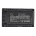 Immagine lifestyle marketing: uomo usa aspirapolvere verticale Samsung, batteria CS-SMR750VH in riquadro