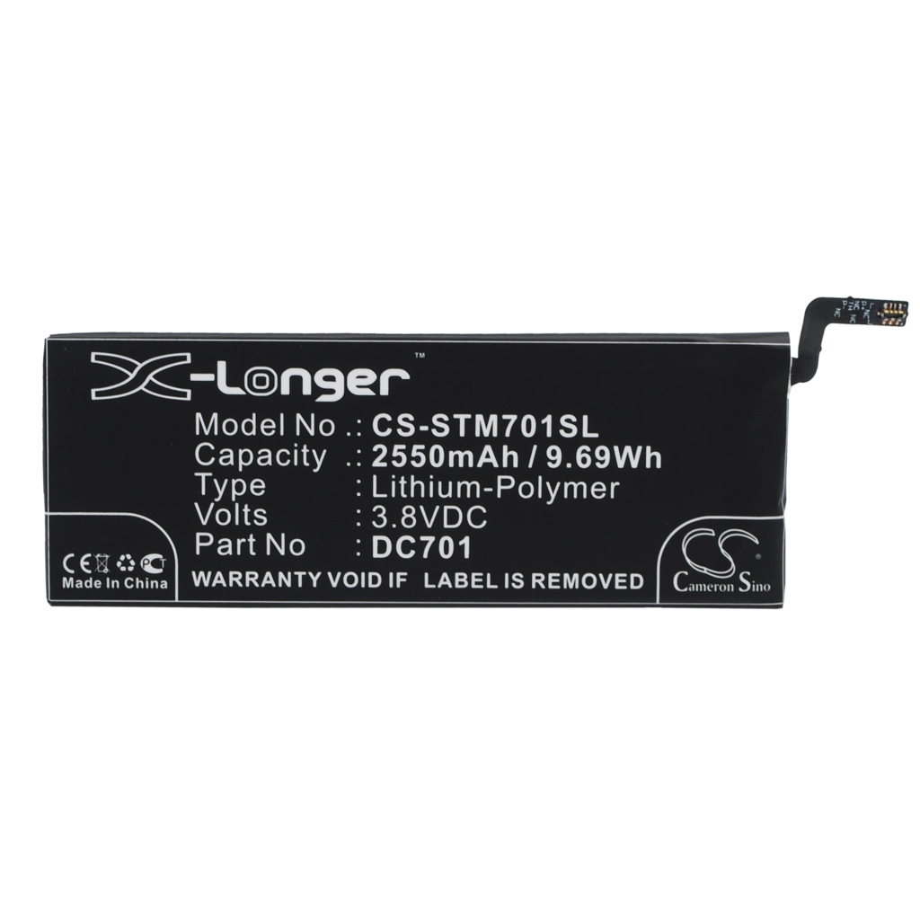 Batterie compatibile con Smartisan SM701 SM701 CS-STM701SL