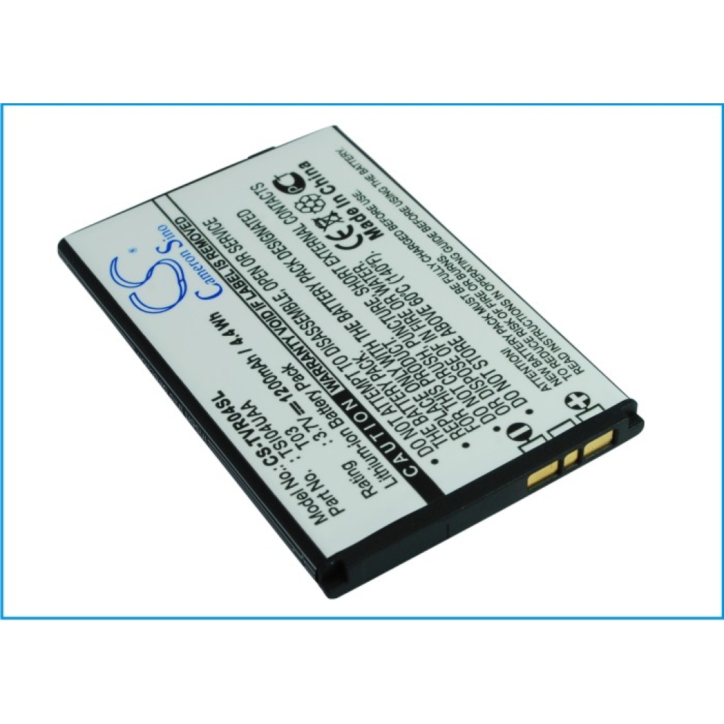Batterie compatibile con Toshiba Regza IS04 CS-TVR04SL