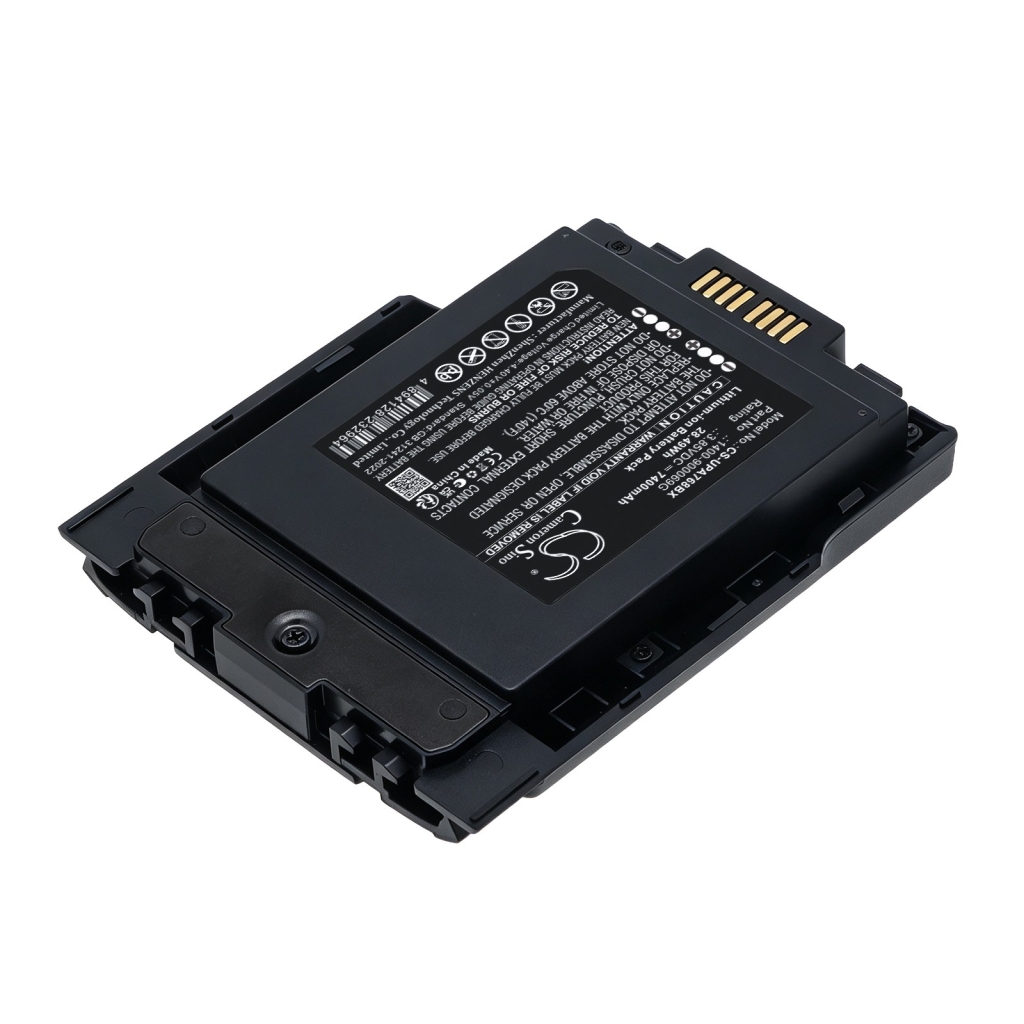 Batterie compatibile con Unitech PA768 PA768 Rugged Mobile Computer CS-UPA768BX