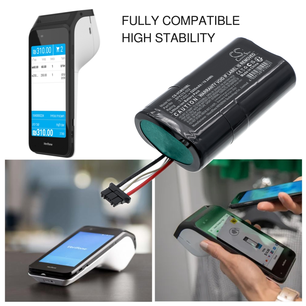 Payment Terminal Battery Verifone Carbon Mobile 5