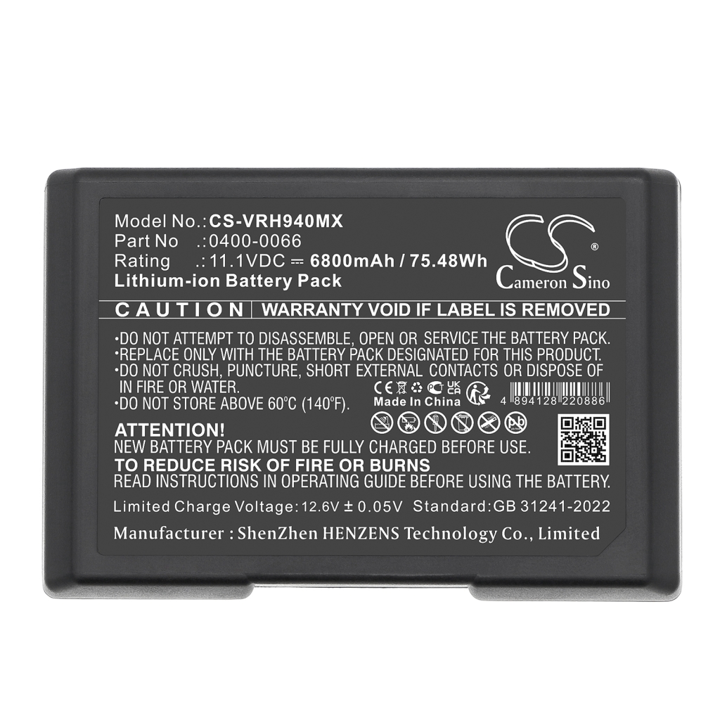 Batteria medica Verathon CS-VRH940MX