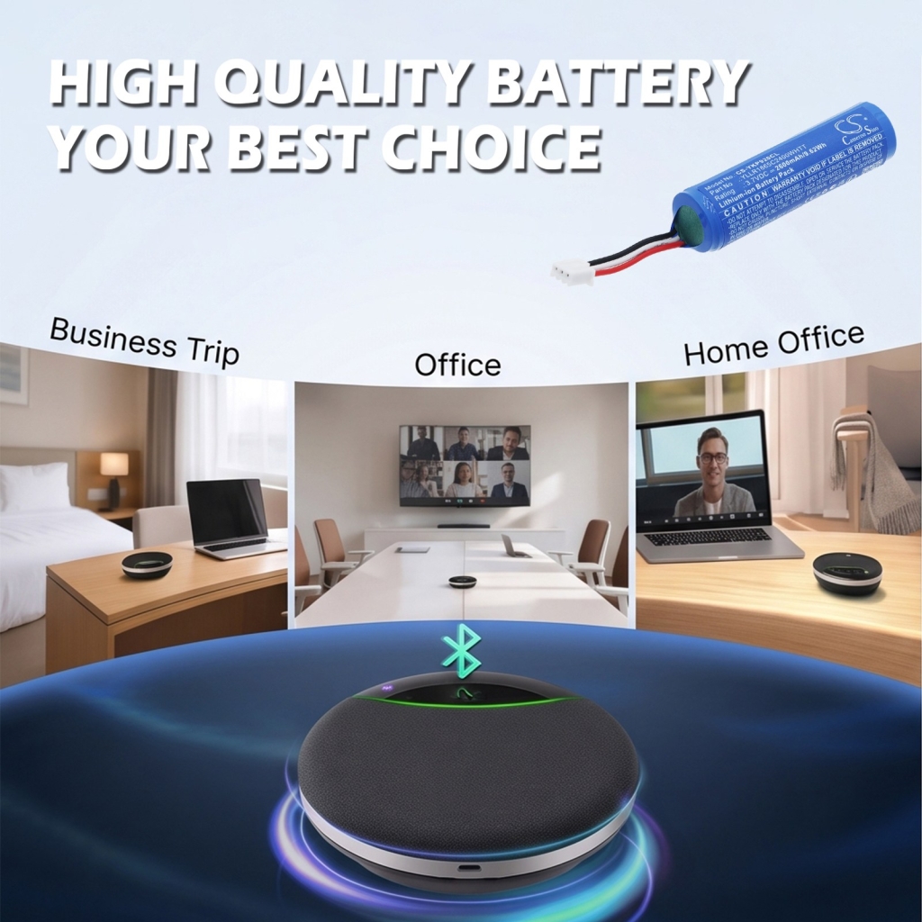 Batterie compatibile con Yealink SP92 SP92 CS-YKP920CL