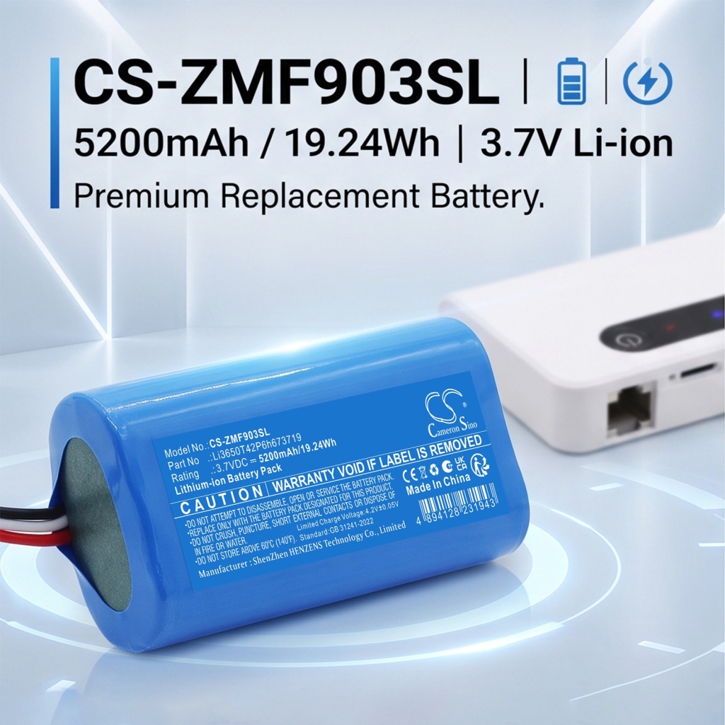 Batterie compatibile con ZTE MF903 MF903 CS-ZMF903SL