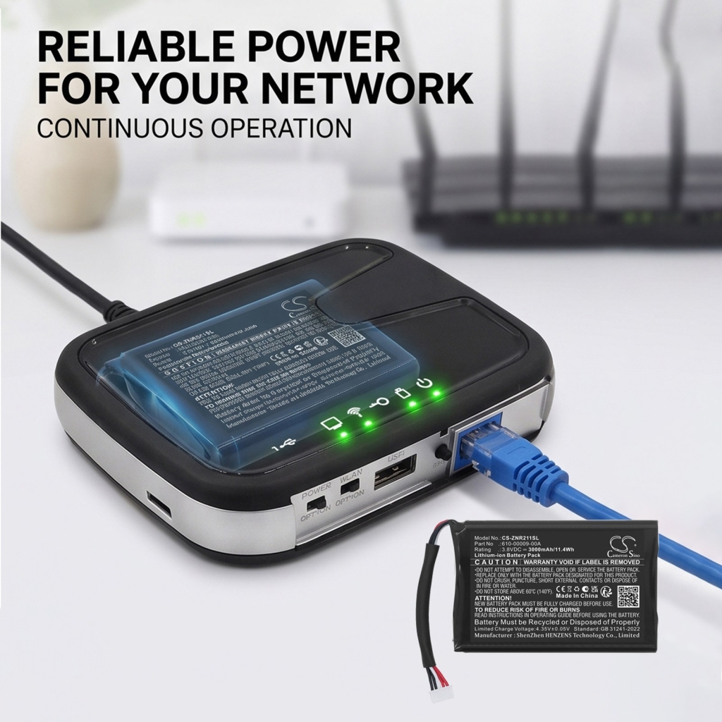 Batterie compatibile con ZyXEL MWR211 MWR211 CS-ZNR211SL