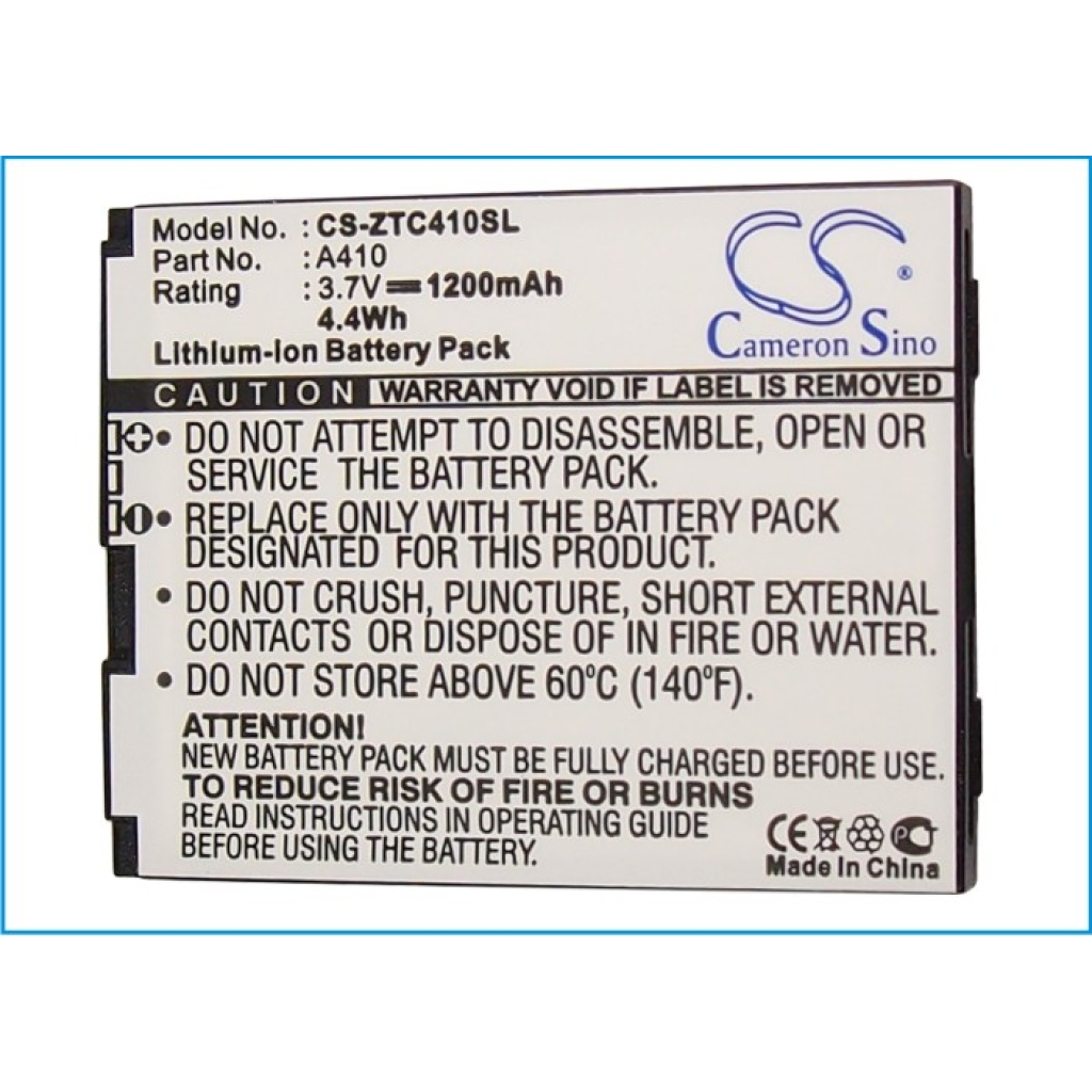 Mobile Phone Battery Cricket PCD Calcomp A410