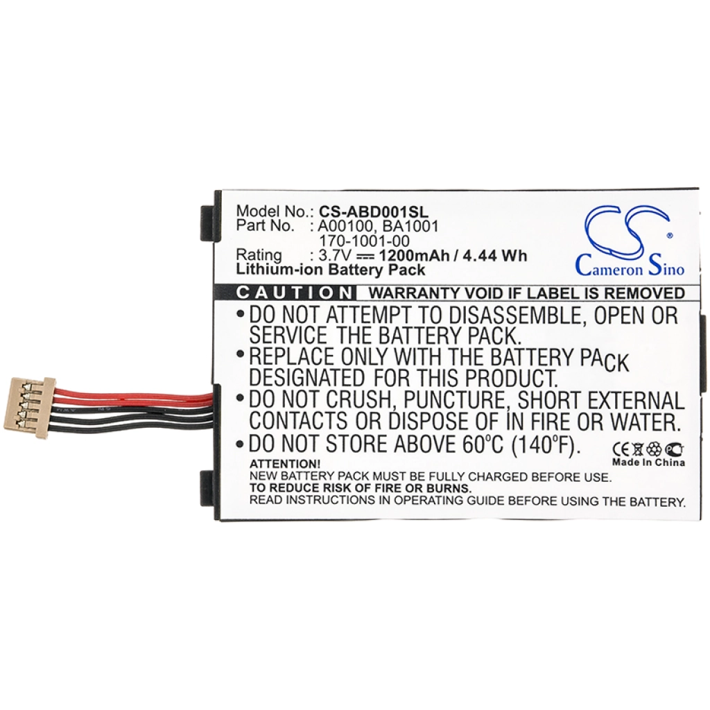 Ebook, batteria eReader Amazon CS-ABD001SL