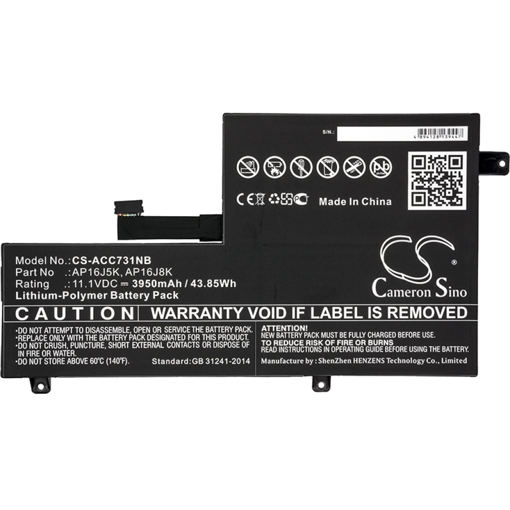 Batteria notebook Acer Chromebook C731 (CS-ACC731NB)