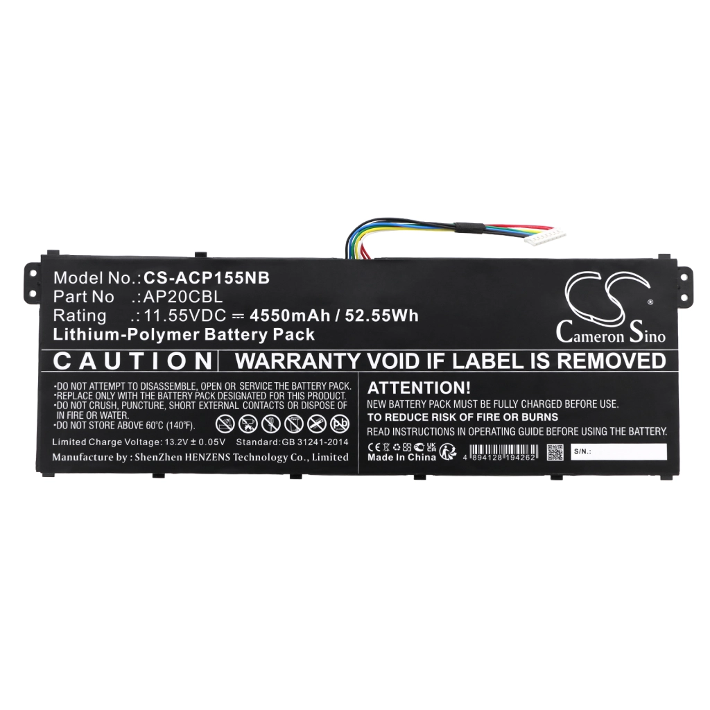 Batteria notebook Acer Aspire Vero 15 AV15-51 (CS-ACP155NB)