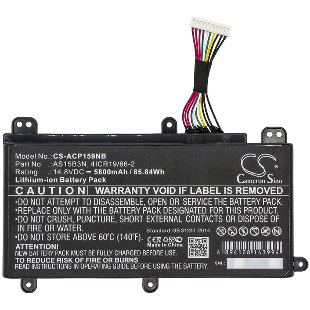 Batteria notebook Acer Predator 17 G9-791G (CS-ACP159NB)