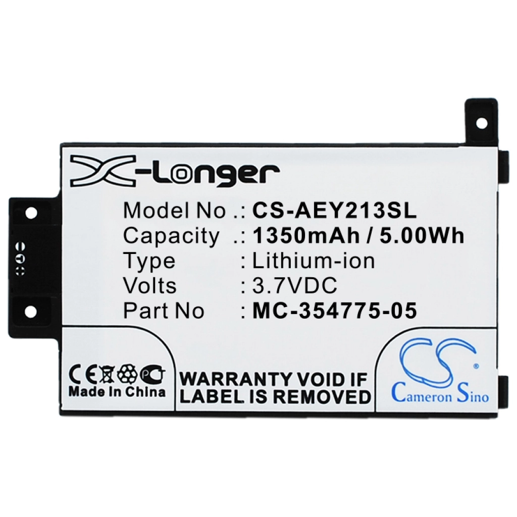 Ebook, batteria eReader Amazon CS-AEY213SL