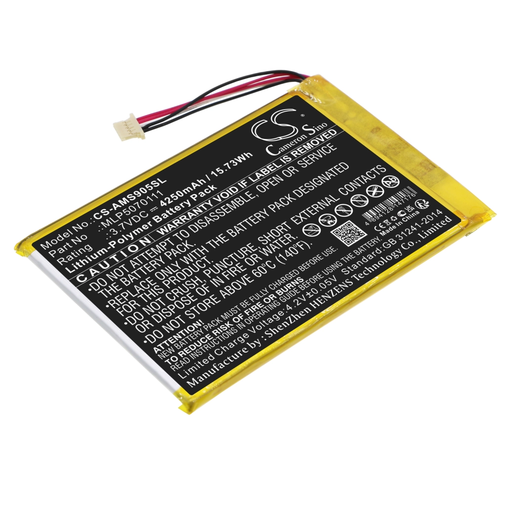 Batteria dell'apparecchiatura Autel MaxiDAS DS808K Scanner (CS-AMS905SL)