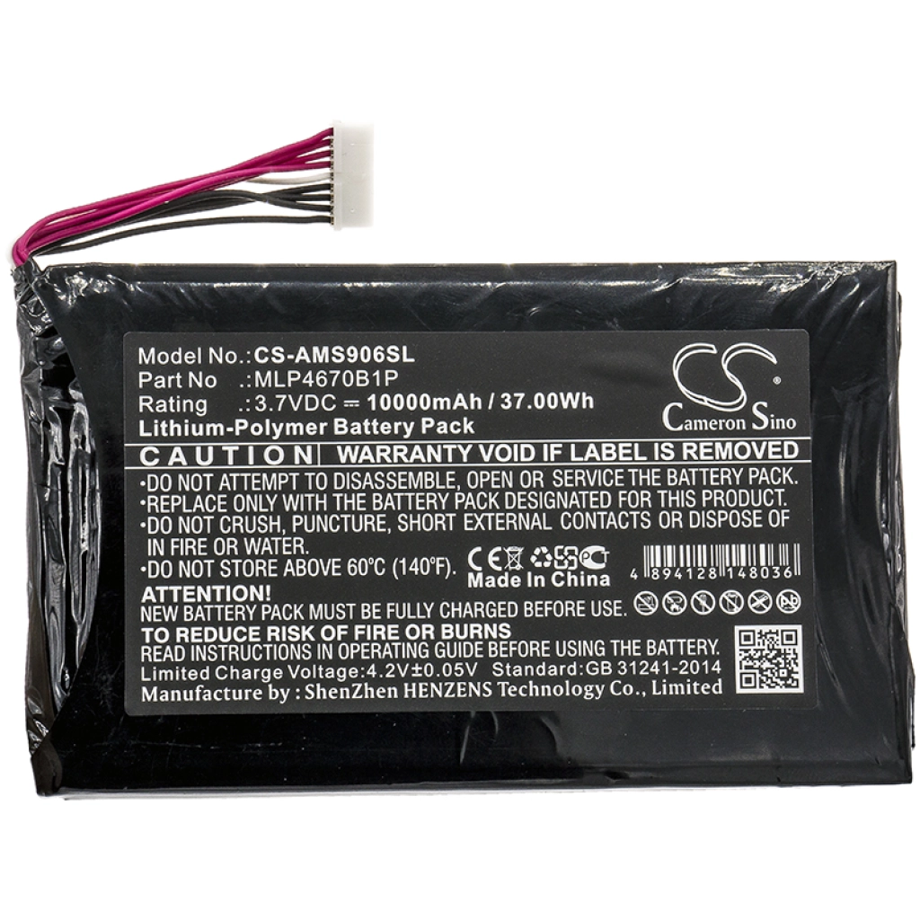 Batteria dell'apparecchiatura Autel Maxisys MS906TS (CS-AMS906SL)
