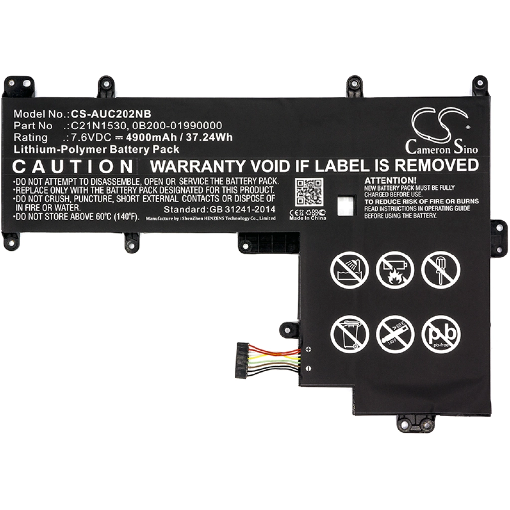 Batteria notebook Asus Chromebook C202SA-GJ0062 (CS-AUC202NB)