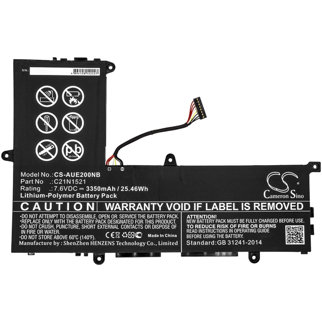 Batteria notebook Asus R209HA-FD0103T (CS-AUE200NB)