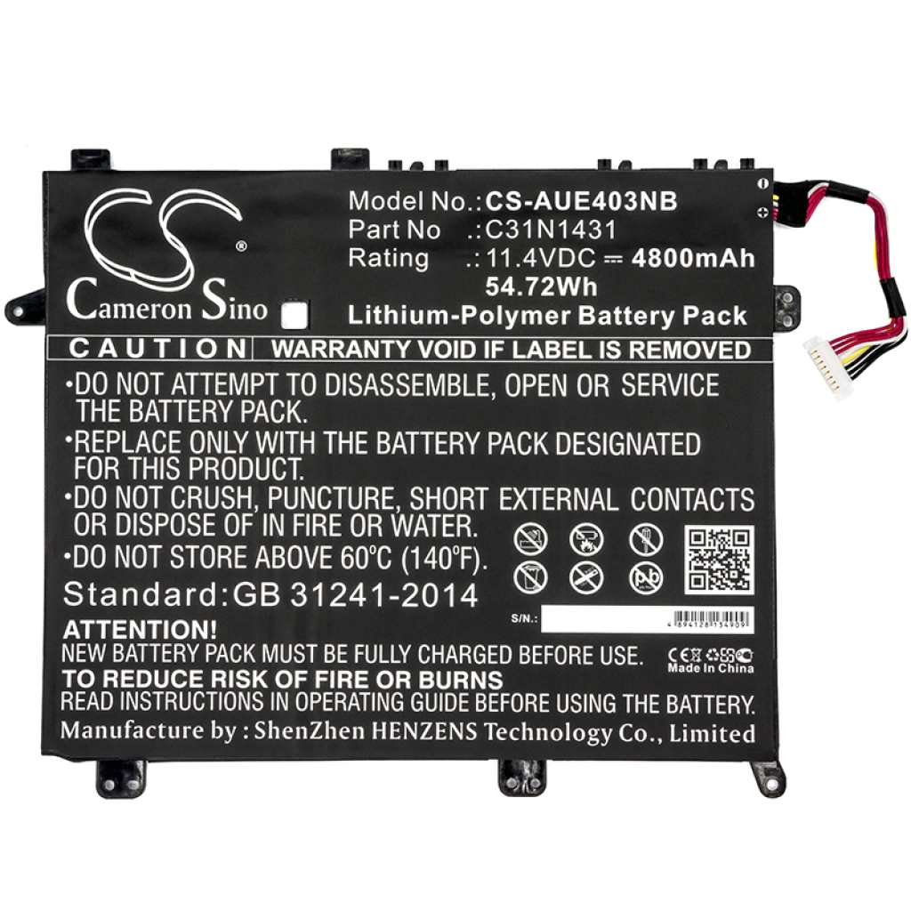 Batteria notebook Asus R416NA-FA122T (CS-AUE403NB)