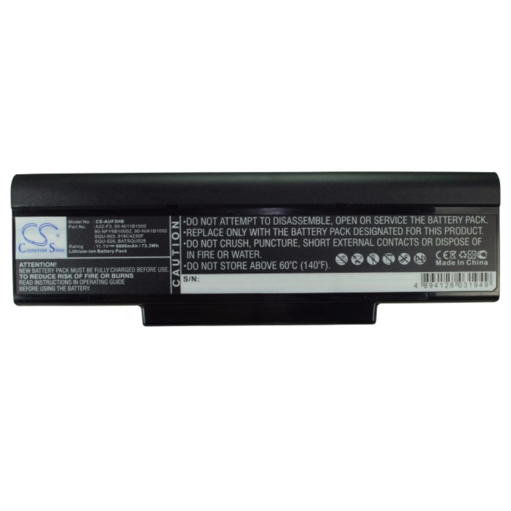 Batteria notebook Asus F3