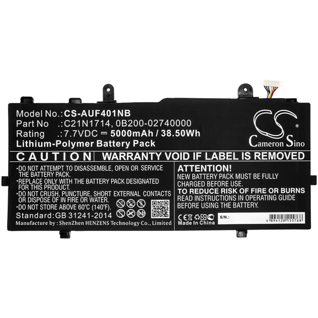 Batteria notebook Asus TP401NA-EC044T (CS-AUF401NB)