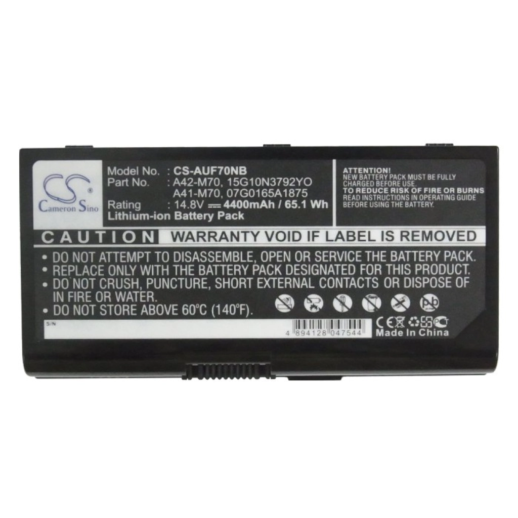Batteria notebook Asus X72jr (CS-AUF70NB)