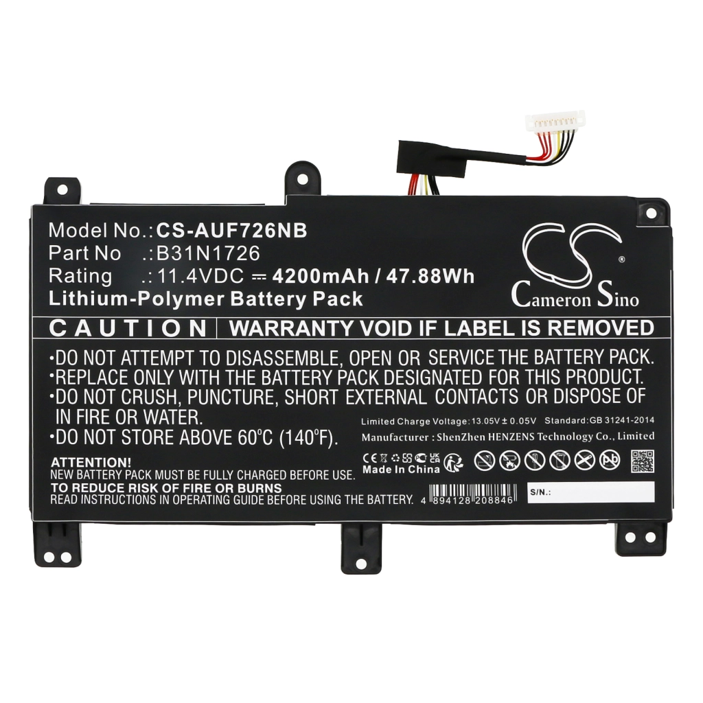 Batteria notebook Asus FX505GM-ES088T