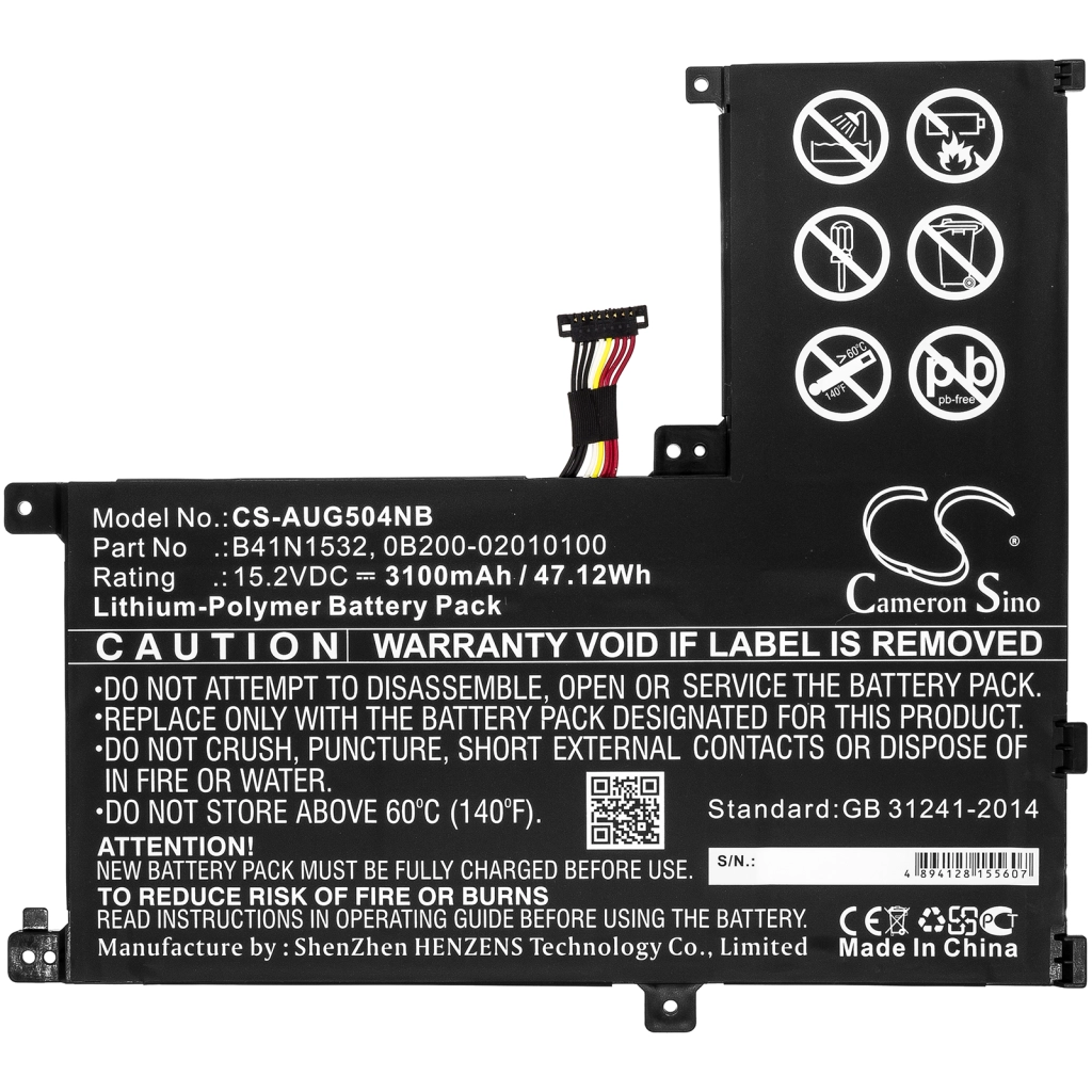 Batteria notebook Asus ZenBook Flip UX560UA (CS-AUG504NB)