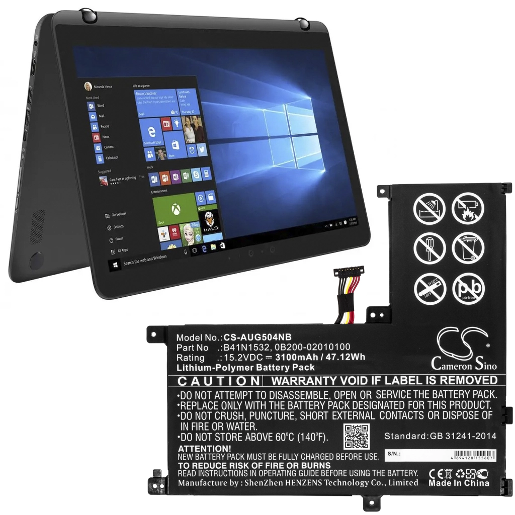 Batteria notebook Asus ZenBook Flip UX560UA (CS-AUG504NB)