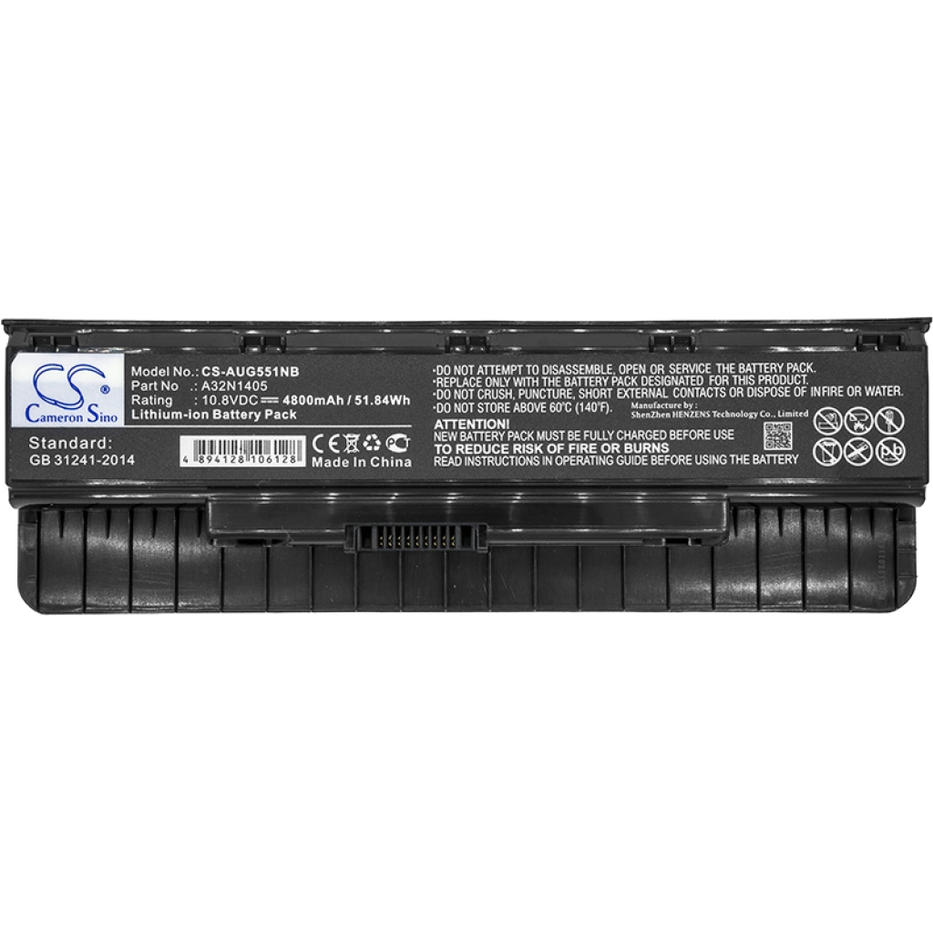 Batteria notebook Asus N751JX-T7233D (CS-AUG551NB)