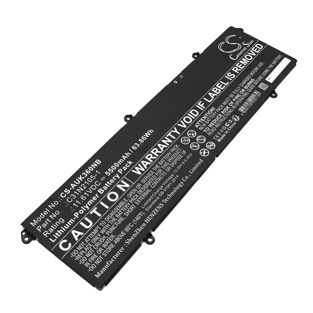 Batteria notebook Asus K6502VJ-OI91610BL0W (CS-AUK360NB)