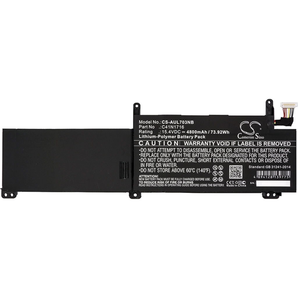 Batteria notebook Asus ROG Strix GL703GM Scar Edition (CS-AUL703NB)